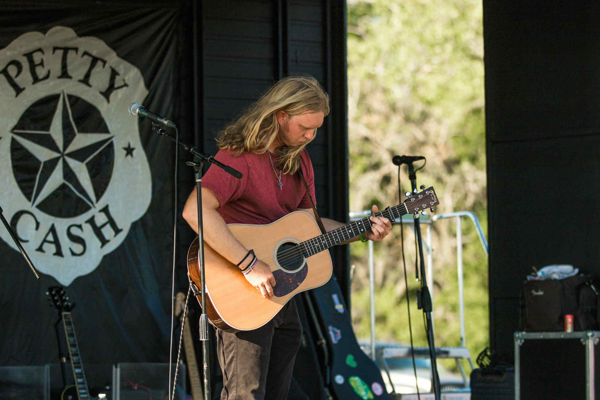 Wyatt Henson gets lost in the music