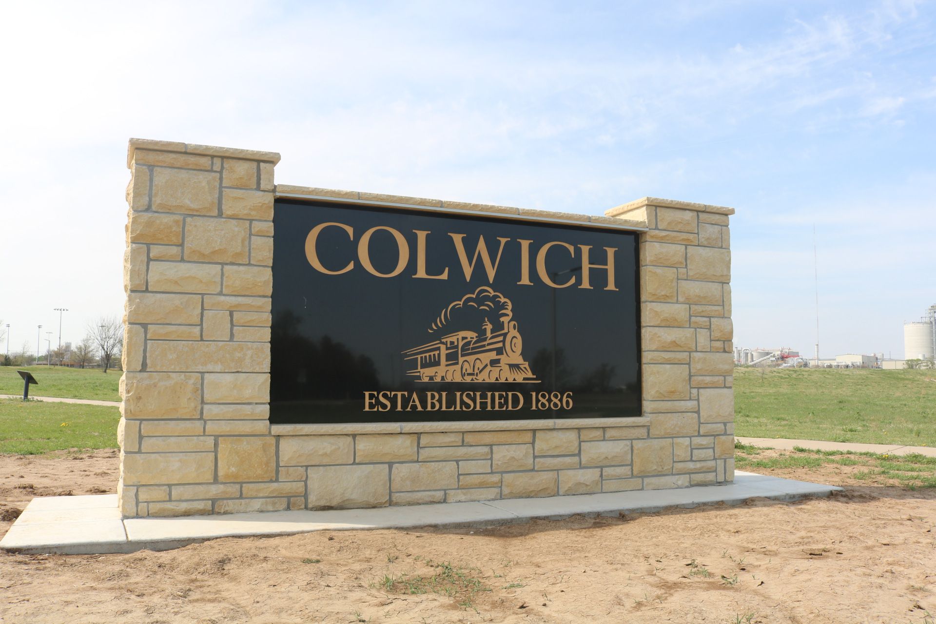 Colwich gets new city sign – The Hutchinson Tribune